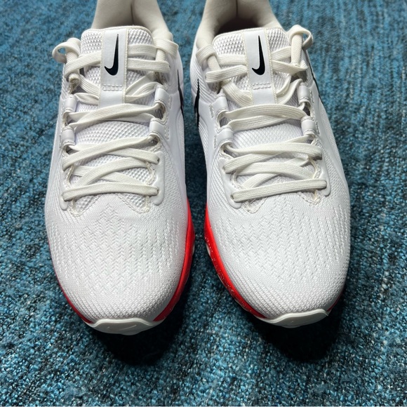Nike React Infinity Pro Golf Shoes in White Infrared 23 Black - Picture 3 of 9